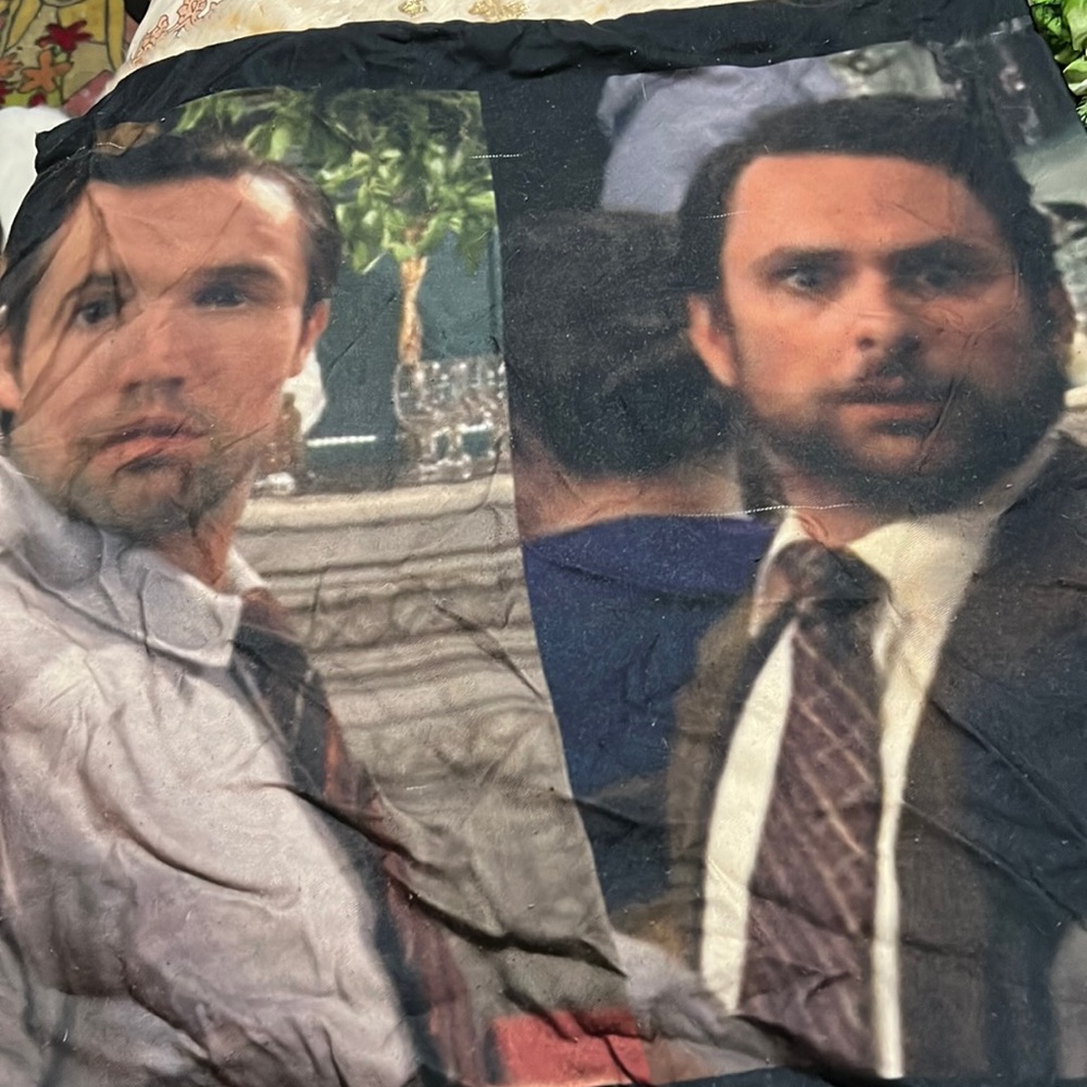 Always Sunny In Philadelphia Charlie and Mac pillow case
